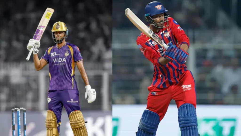 Kkr vs lsg scorecard