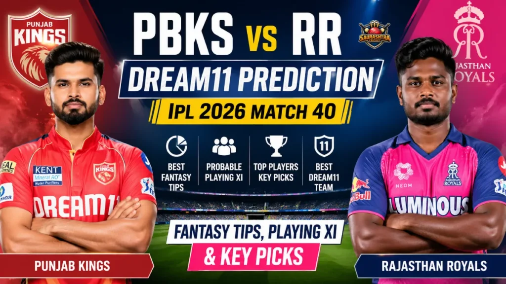PBKS vs RR Dream11 Prediction