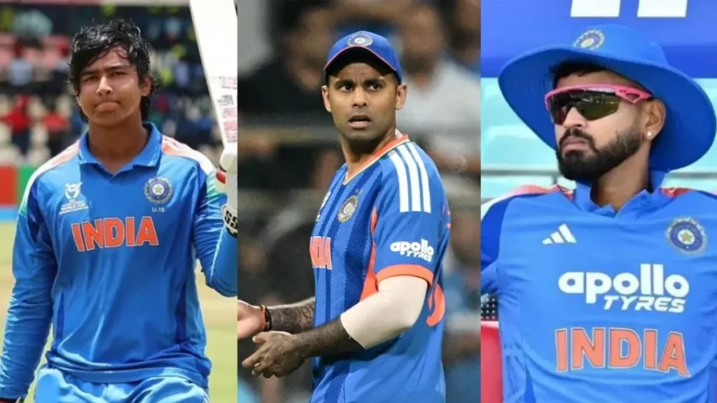 India t20 squad for ireland england Announced